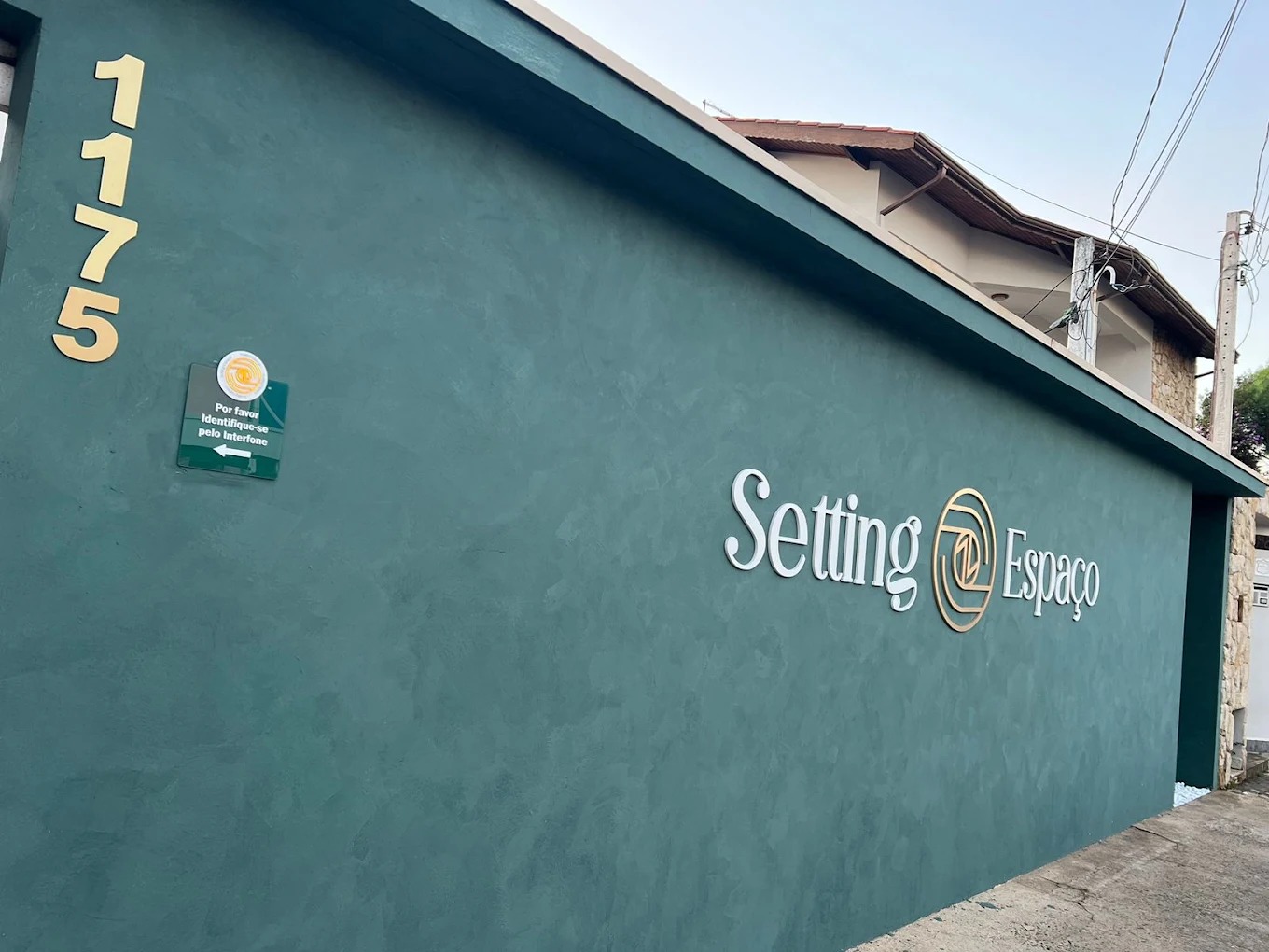 Fachada da Setting Espaço em Indaiatuba
