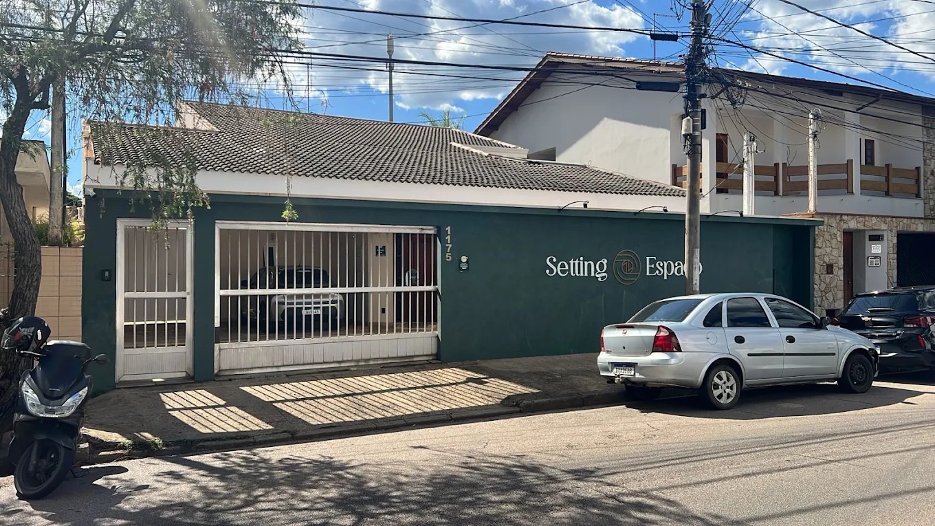 Vista externa da Setting Espaço em Indaiatuba